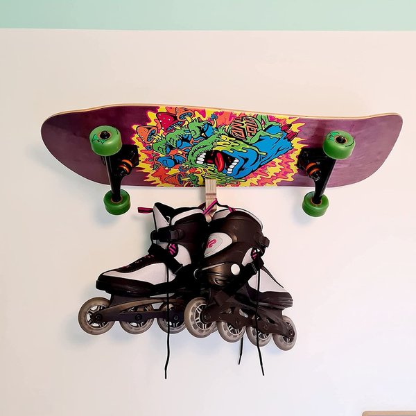 Skateboardhalter - Wand - Made in Germany - Skateboard - Snowboard - Longboard - Wandhalter -