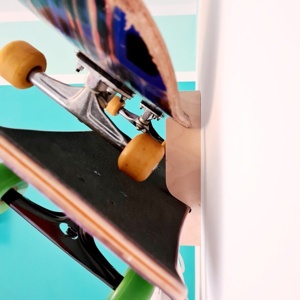 2er Skateboardhalter - Wand - Made in Germany - Skateboards - Snowboard - Longboard - Wandhalter